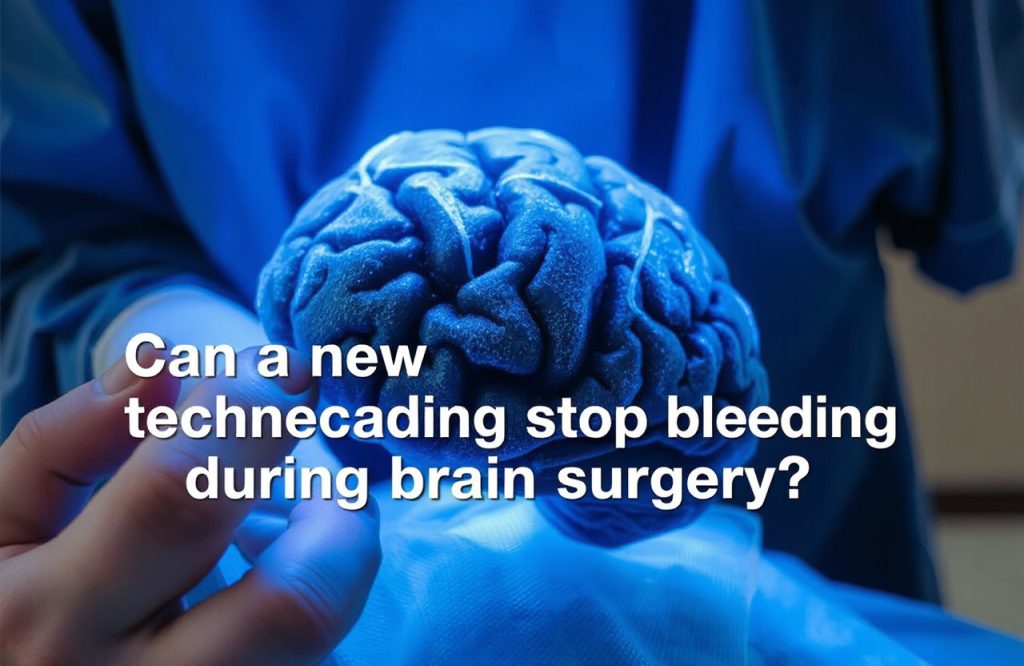 Revolutionary Technique Promises to Halt Bleeding During Brain Surgery