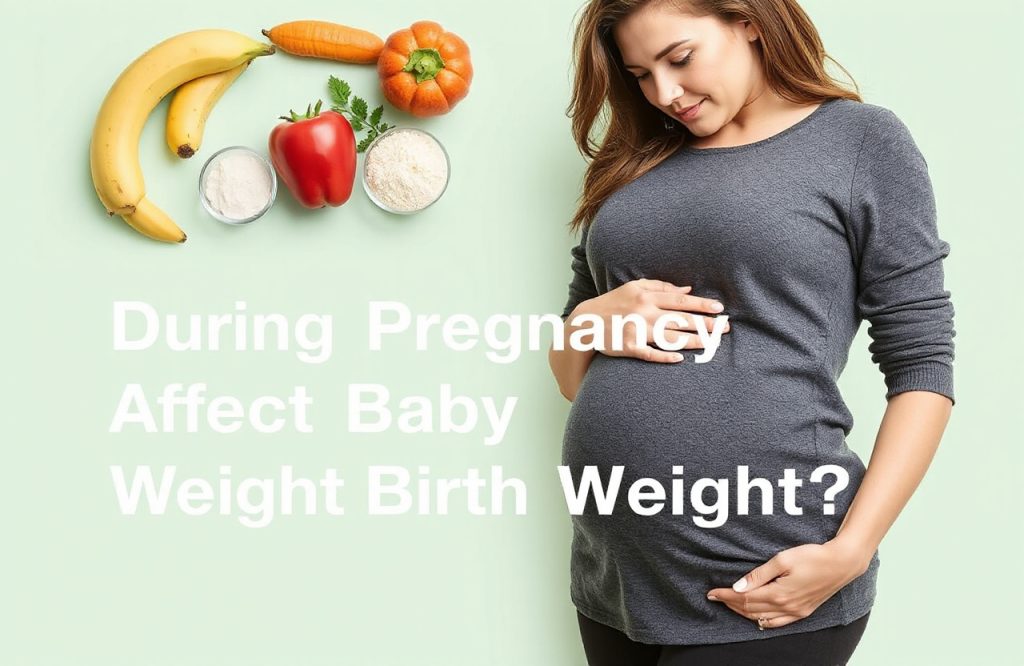 Impact of Macronutrient Intake During Pregnancy on Baby Birth Weight