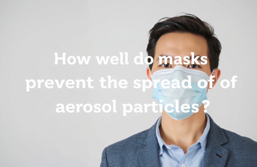 The Effectiveness of Masks in Reducing Aerosol Particle Transmission
