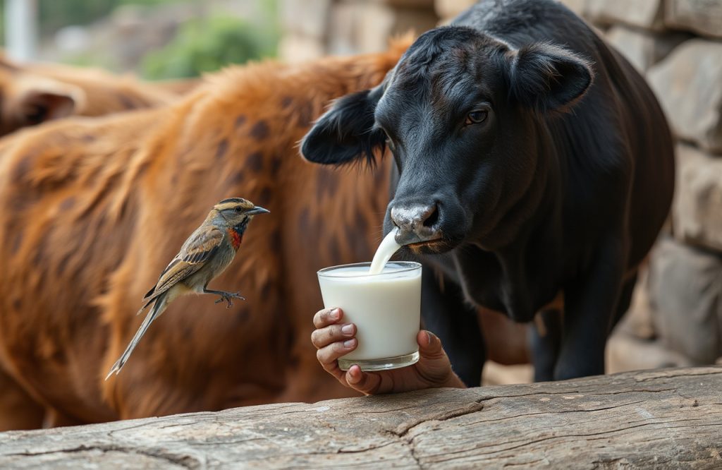 Exploring the Impact of Bird Flu on Cows Milk Production: A Comprehensive Bulletin