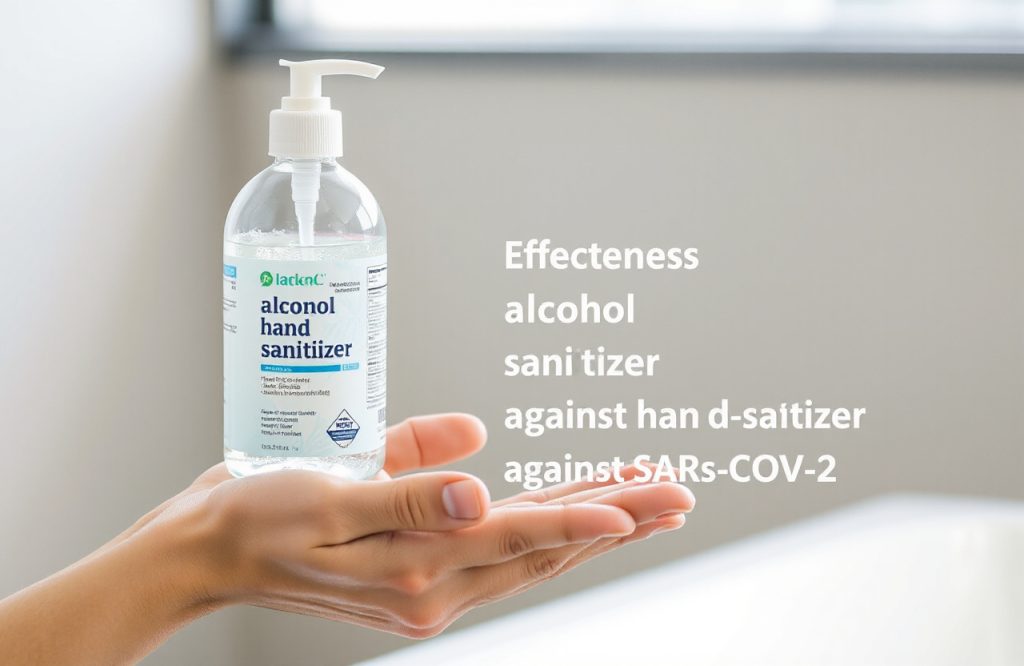 Evaluating the Efficacy of Alcohol-Based Hand Sanitizers Against SARS-CoV-2