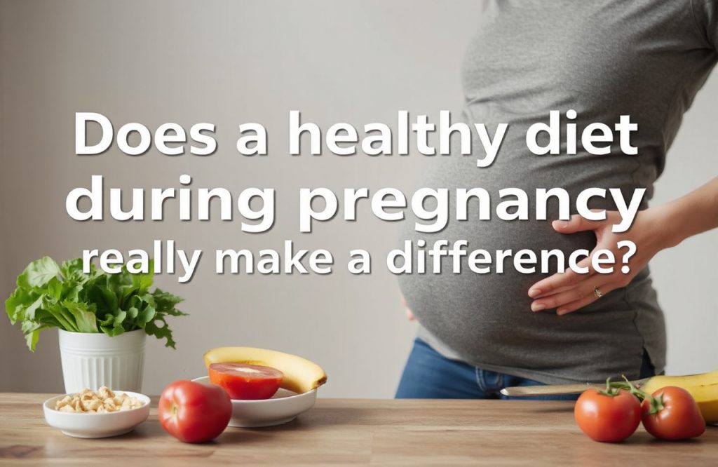 The Impact of a Healthy Diet During Pregnancy: Does It Really Matter?
