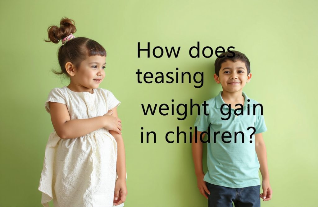 The Impact of Teasing on Childhood Weight Gain: Understanding the Connection