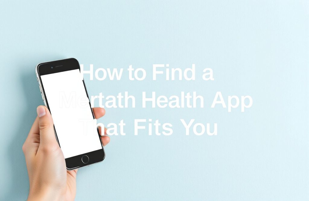 Discover Your Perfect Mental Health App: A Comprehensive Guide to Choosing the Right Fit for You
