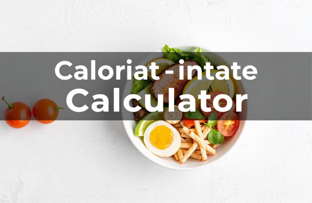 Optimize Your Nutrition with Our Easy Calorie Intake Calculator