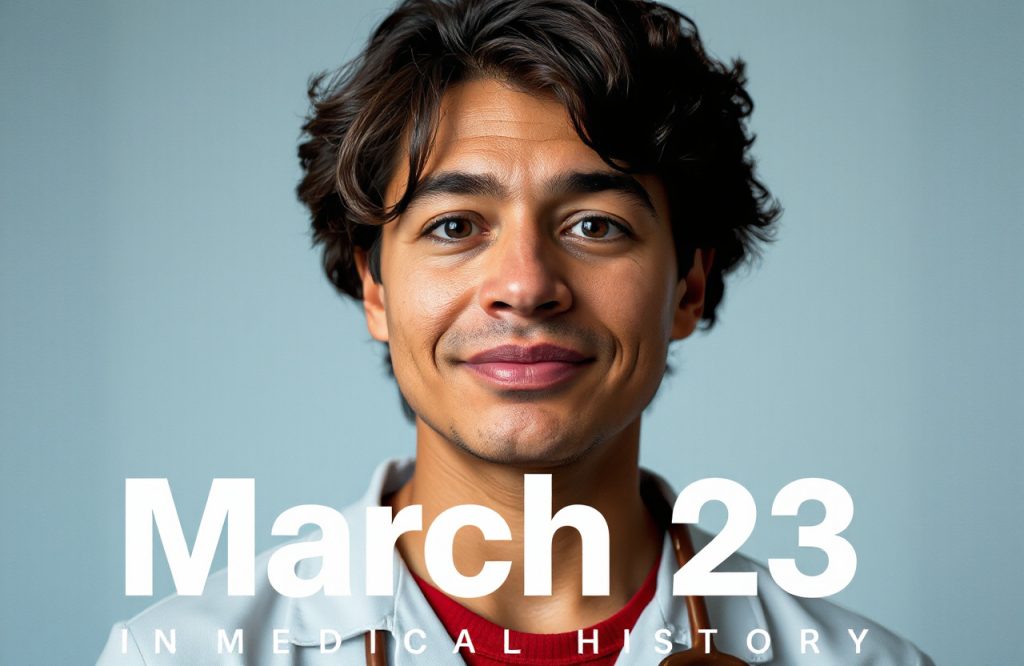 Significant Events in Medical History: March 23 Highlights