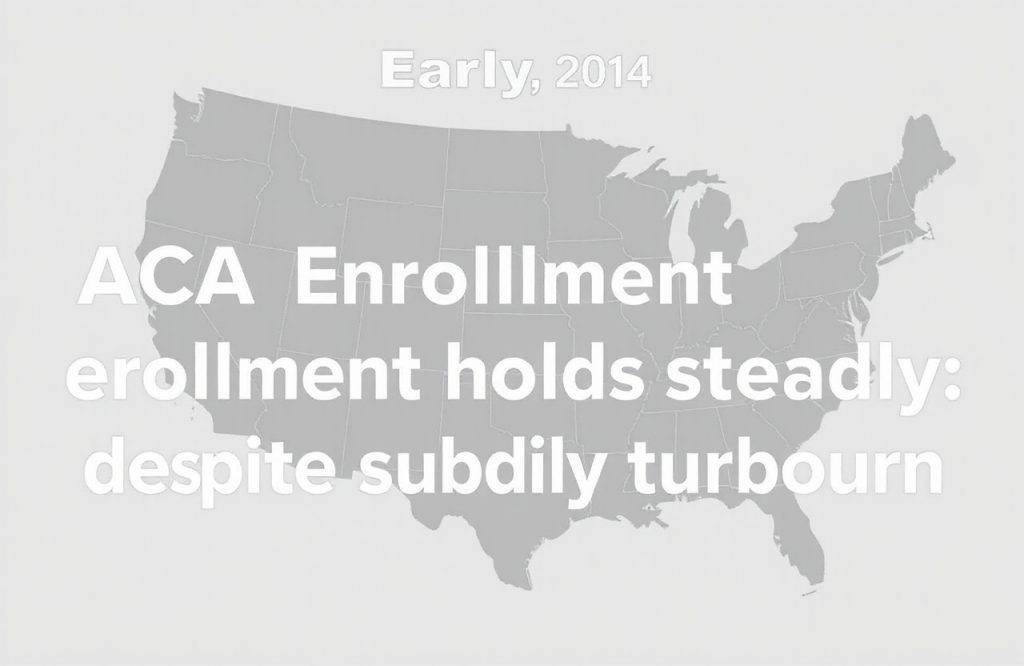 Steady Early ACA Enrollment Persists Amidst Subsidy Uncertainty