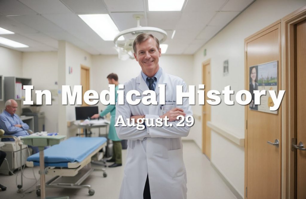 Significant Events in Medical History on August 29