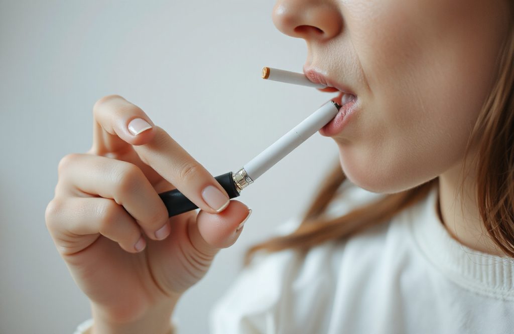 Limpatto dei livelli di nicotina nelle sigarette elettroniche sugli adolescenti e la loro transizione al fumo