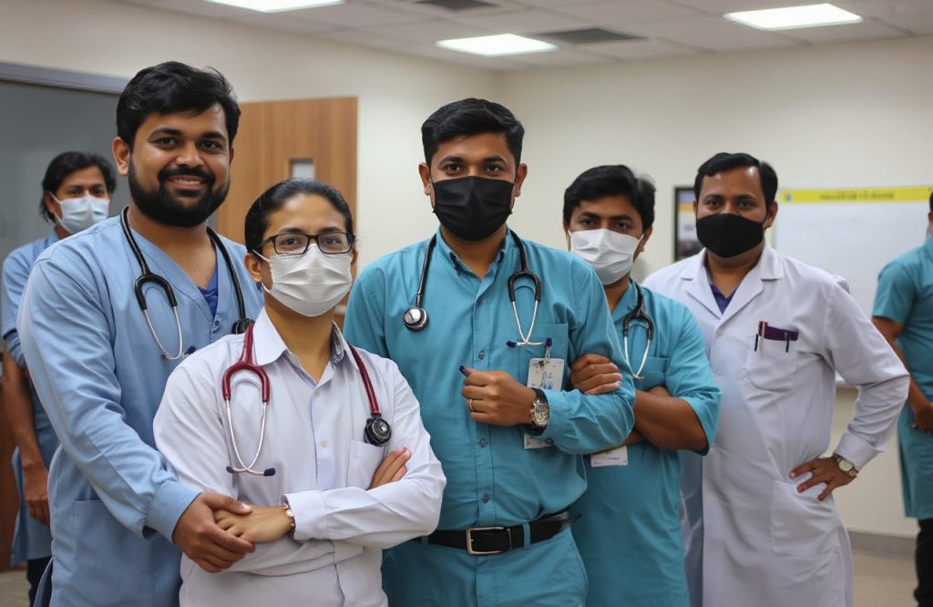 Karnataka Medical Officers Rally Against Branch Restrictions for In-Service Quota