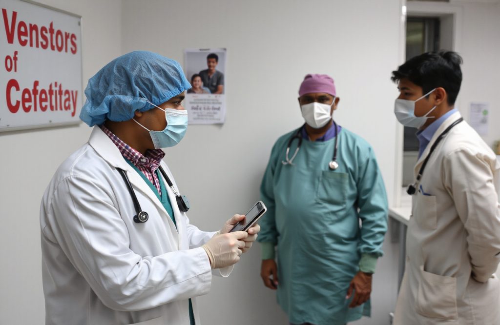 Doctors Unite to Denounce Vandalism at Sahyadri Hospital: A Call for Action