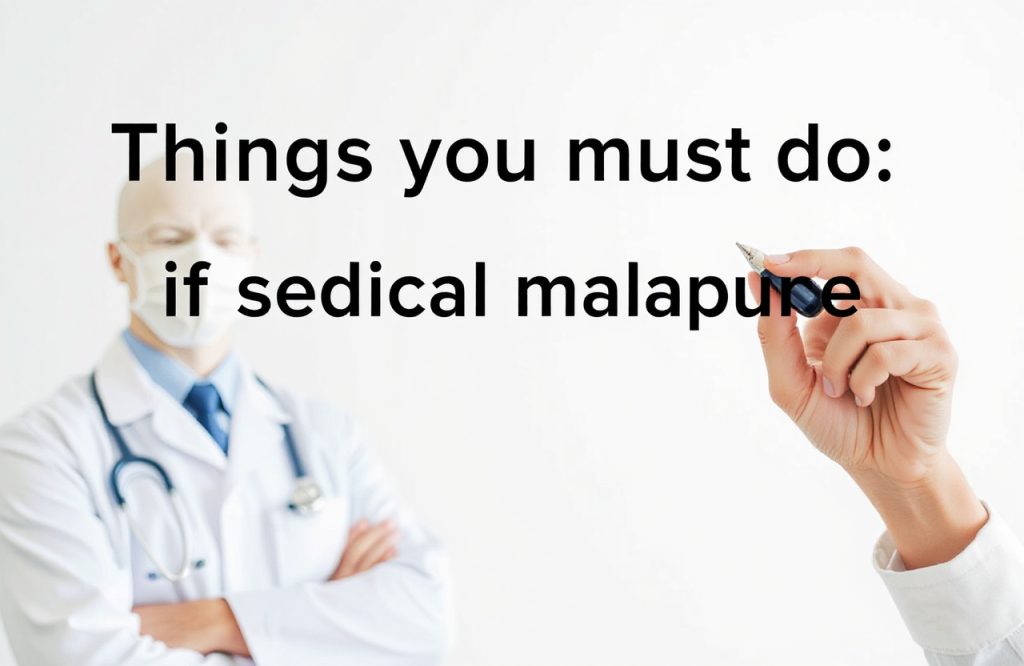 Essential Steps to Take If You Suspect Medical Malpractice