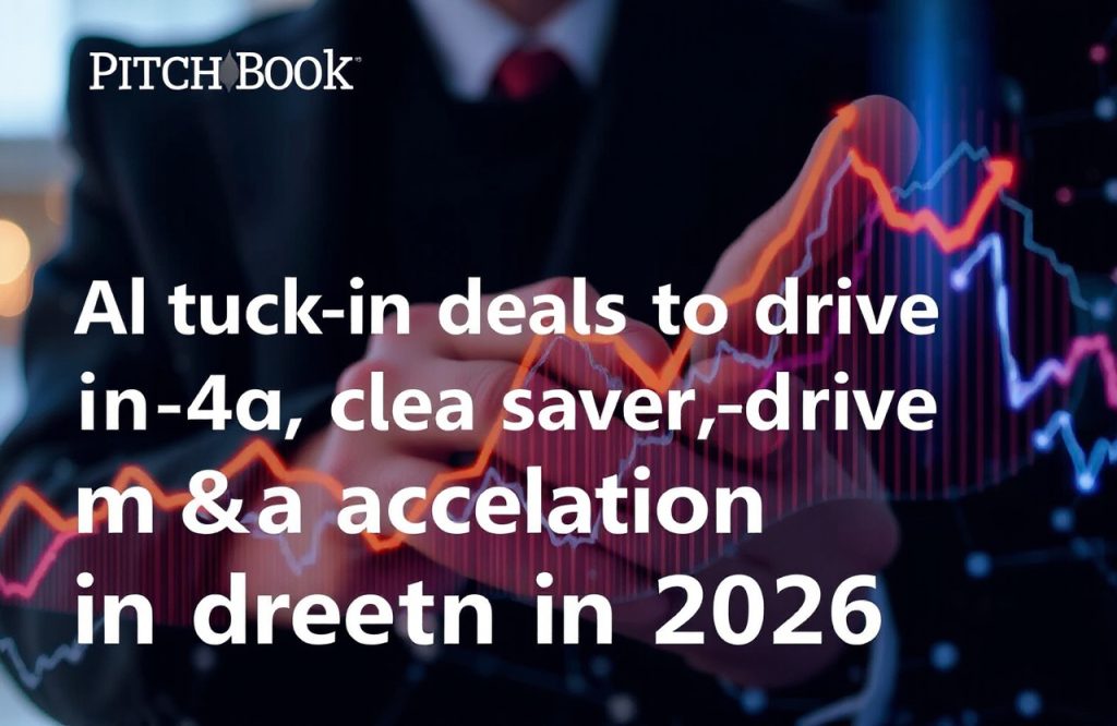 AI-Driven Tuck-In Deals Set to Propel M&A Acceleration in 2026 According to PitchBook