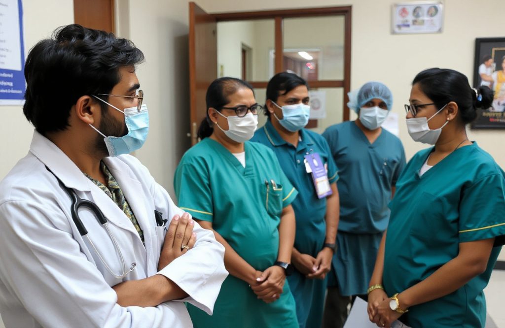 Doctors Rally Against Telangana Governments Expansion of Medical Council with Backdoor Takeover Concerns