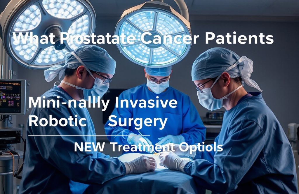 Essential Guide for Prostate Cancer Patients: Insights on Minimally Invasive Robotic Surgery and Innovative Treatment Options