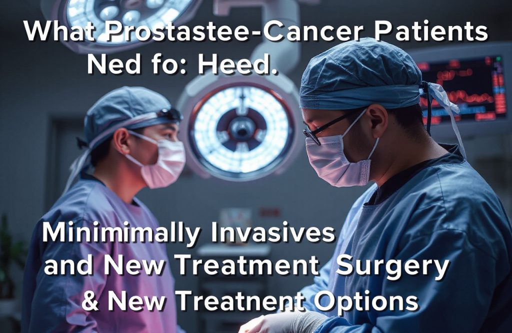 Essential Guide to Minimally Invasive Robotic Surgery and Treatment Options for Prostate Cancer Patients