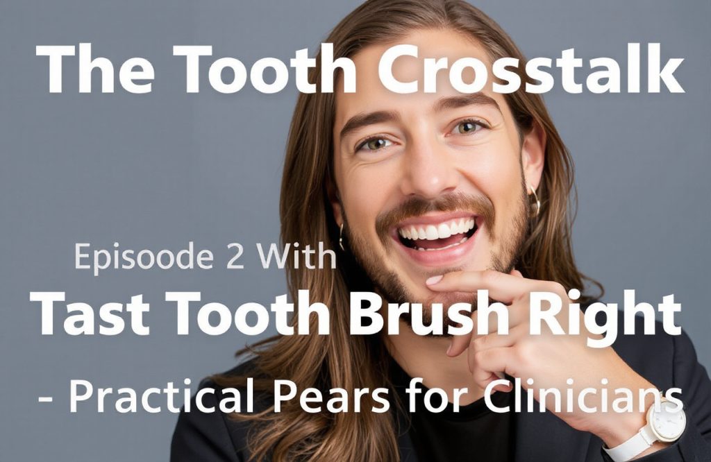 Brush Early, Brush Right: Practical Pearls for Clinicians in Episode 2 of The 1st Tooth Crosstalk