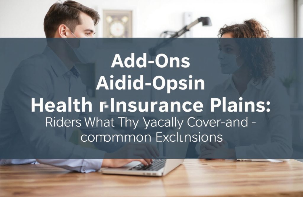 Understanding Riders and Add-Ons in Health Insurance: Coverage Insights and Common Exclusions