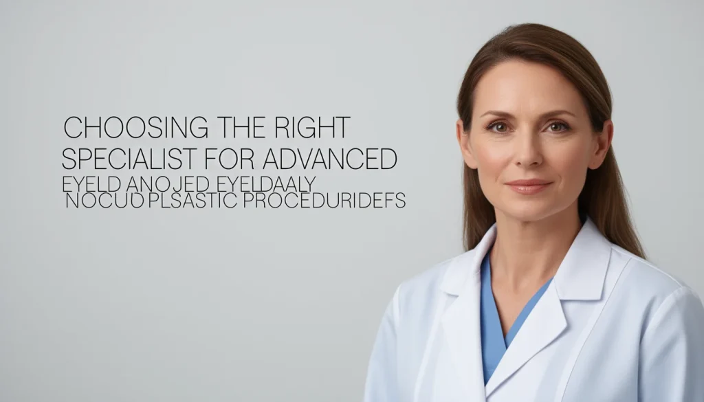 Essential Guide to Selecting the Best Specialist for Advanced Eyelid and Oculoplastic Procedures