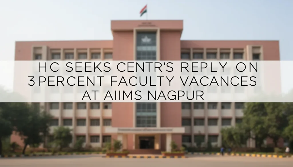 High Court Seeks Central Government Action on 36 Percent Faculty Vacancies at AIIMS Nagpur