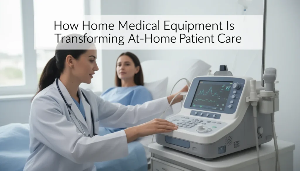 Revolutionizing At-Home Patient Care: The Impact of Home Medical Equipment