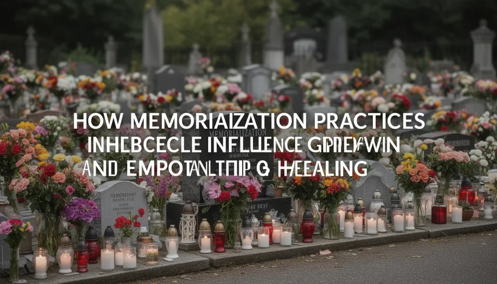 Impact of Memorialization Practices on Grief and Emotional Healing
