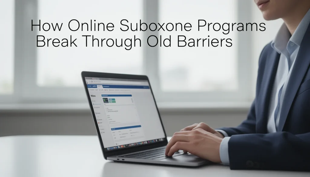 Revolutionizing Recovery: How Online Suboxone Programs Overcome Traditional Barriers