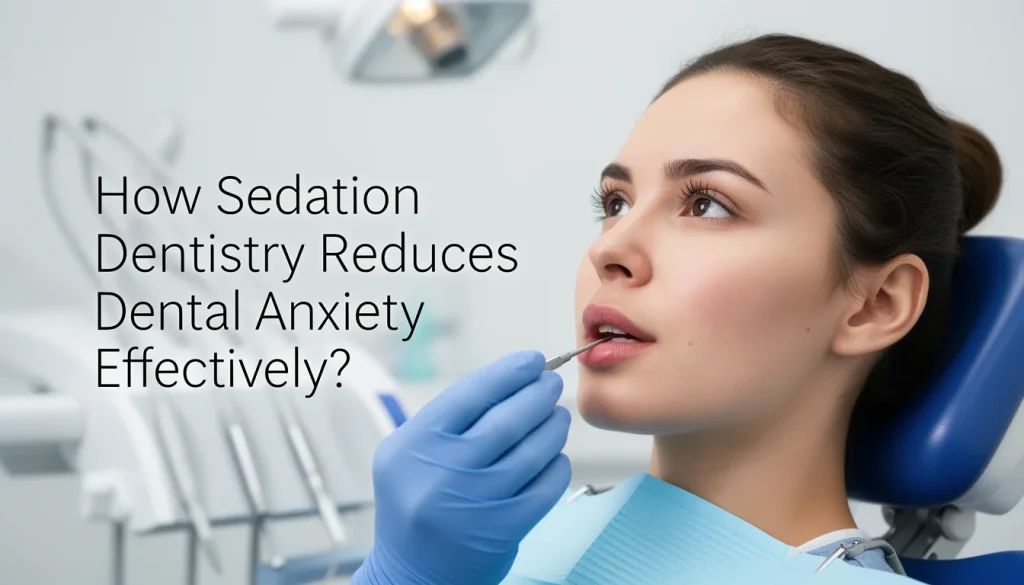 Overcoming Dental Anxiety: The Effective Role of Sedation Dentistry