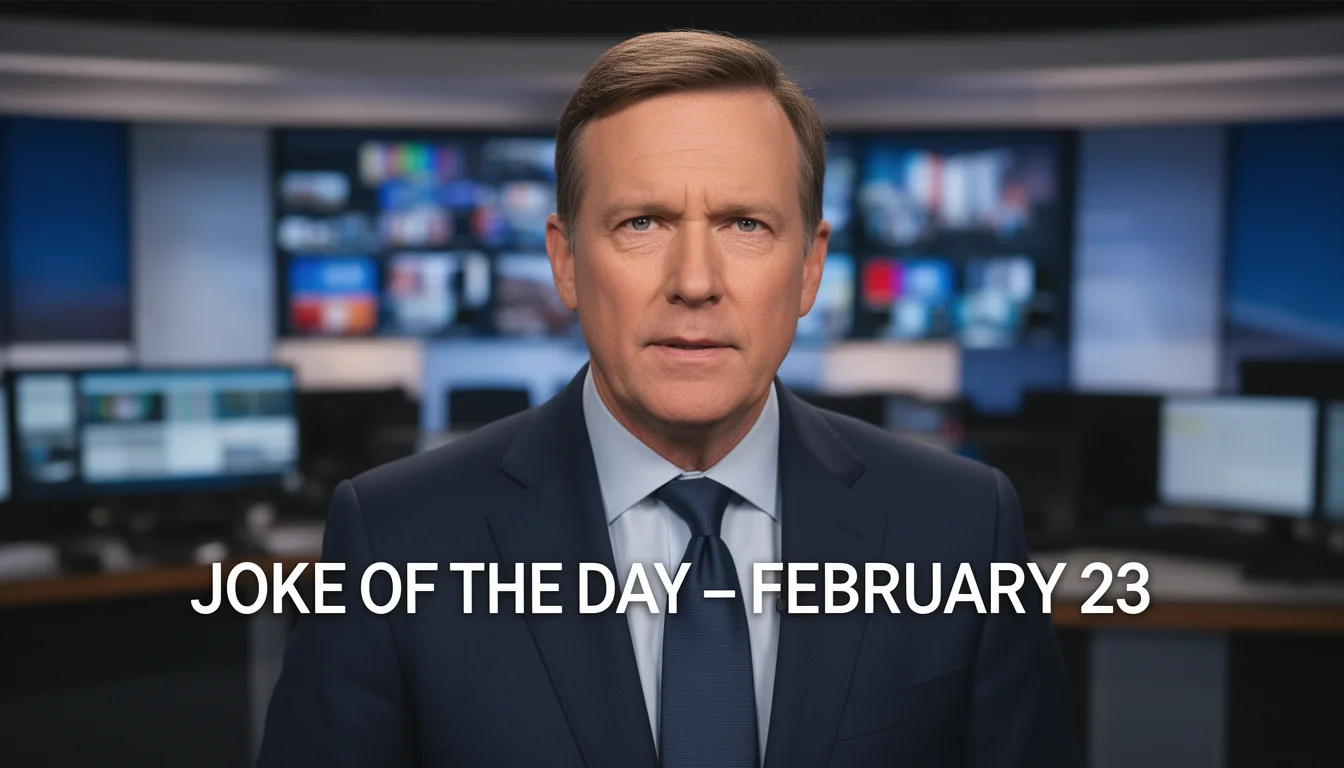 February 23 Joke of the Day: Brighten Your Day with Laughter
