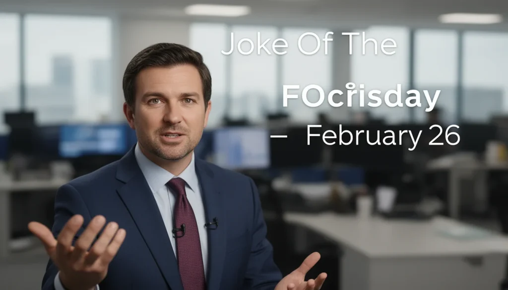 Hilarious Joke of the Day for February 26 That Will Make You Smile