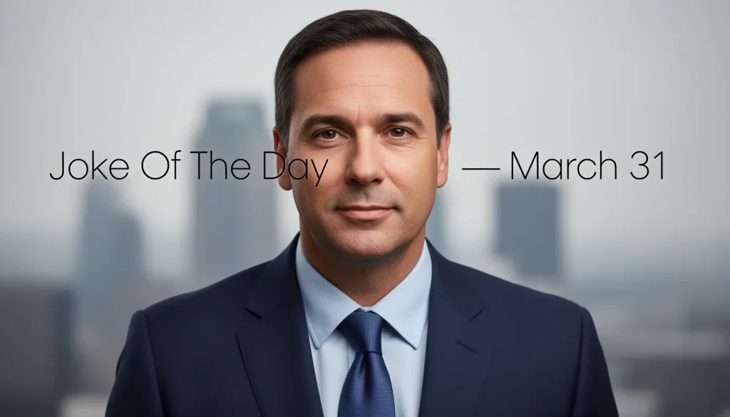 March 31 Joke of the Day: Brighten Your Day with Laughter