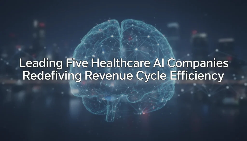 Top Five Healthcare AI Innovators Transforming Revenue Cycle Efficiency