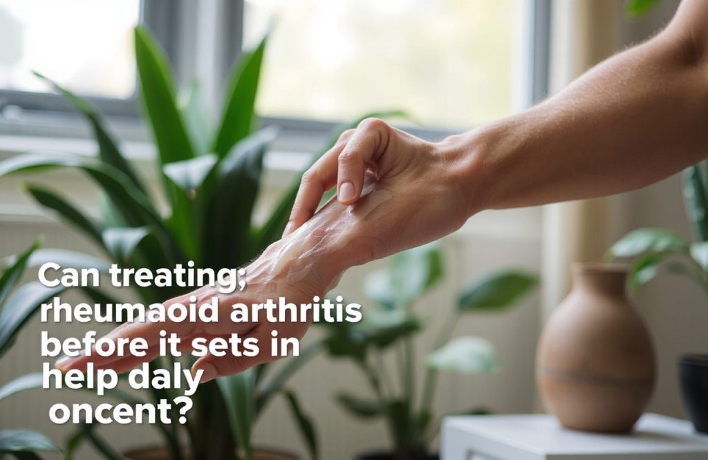 Preventing Rheumatoid Arthritis: Can Early Treatment Delay Its Onset?
