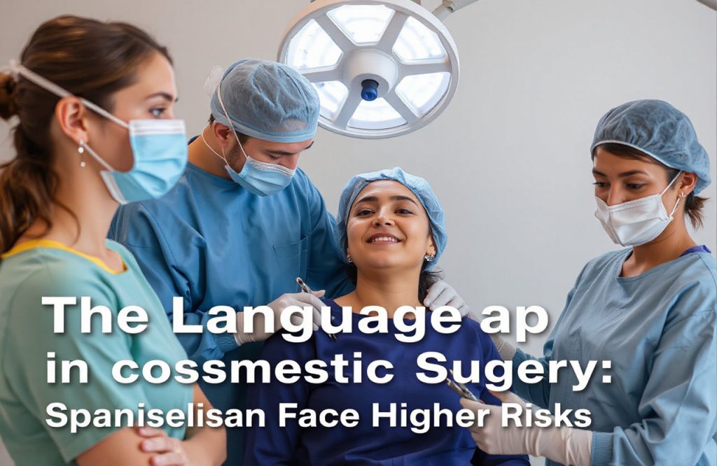 Bridging the Language Gap in Cosmetic Surgery: Understanding Risks for Spanish-Speaking Patients