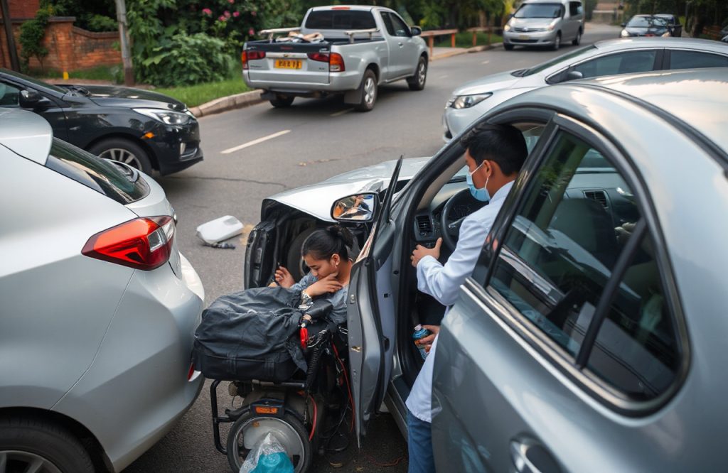 Thane Doctors Speeding Car Collides with Parked Vehicles, Leaving Six Injured
