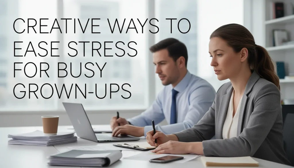 Innovative Stress Relief Techniques for Busy Adults