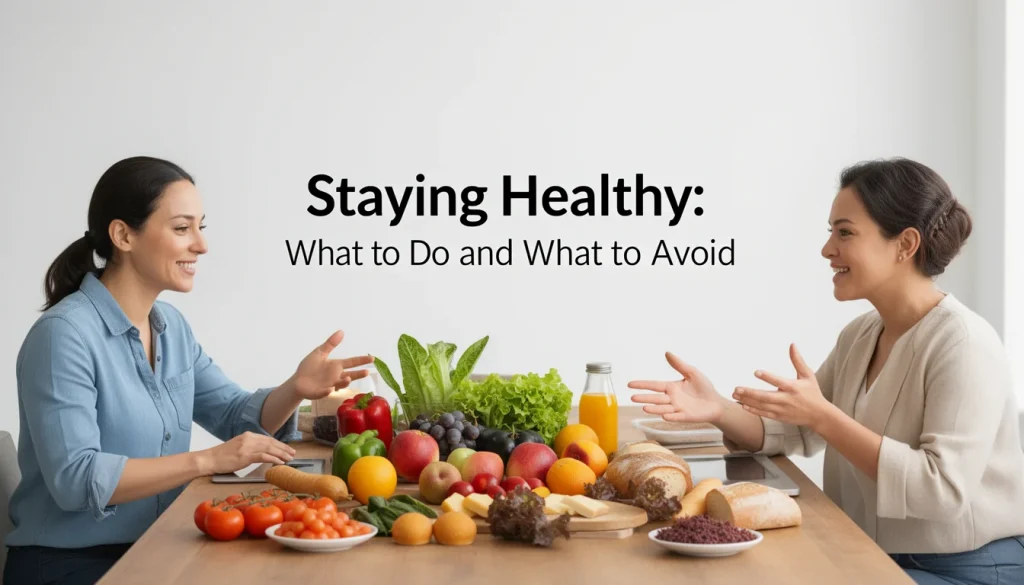 Essential Guide to Staying Healthy: Key Actions to Embrace and Mistakes to Avoid