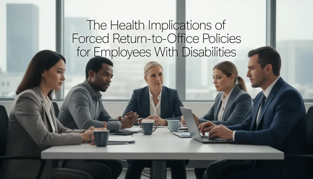 Examining the Health Risks of Forced Return-to-Office Policies for Employees with Disabilities