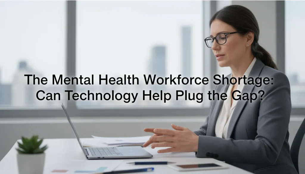 Bridging the Gap: How Technology Can Address the Mental Health Workforce Shortage