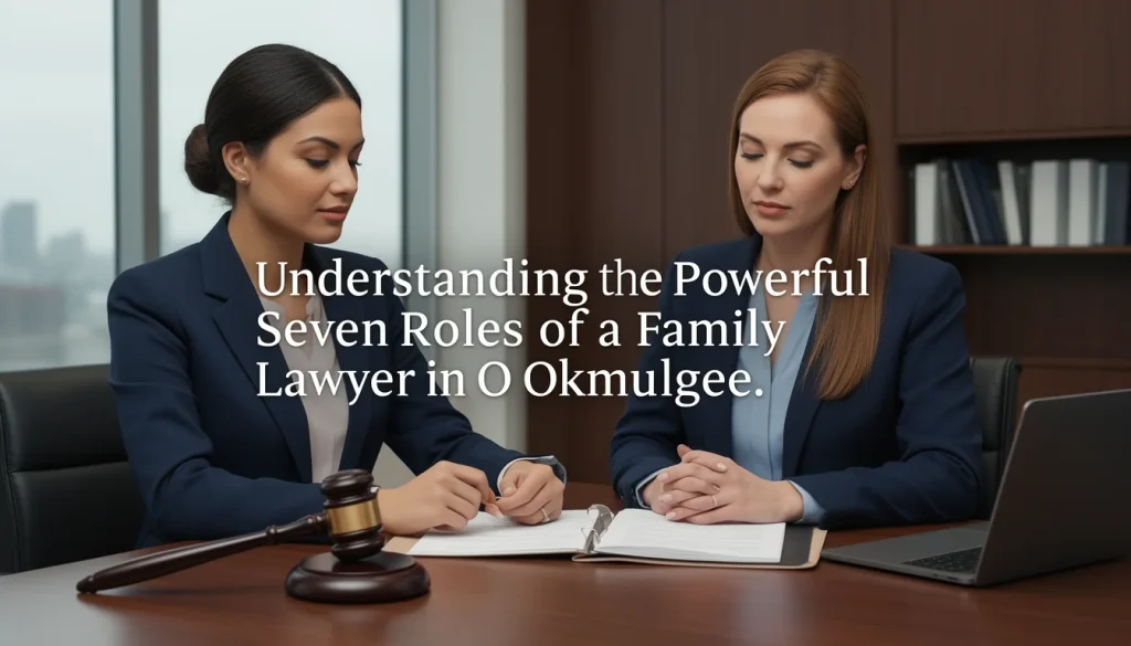 The Seven Essential Roles of a Family Lawyer in Okmulgee Explained