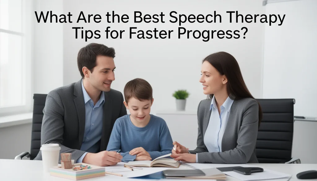 Top Speech Therapy Tips for Accelerated Progress and Success