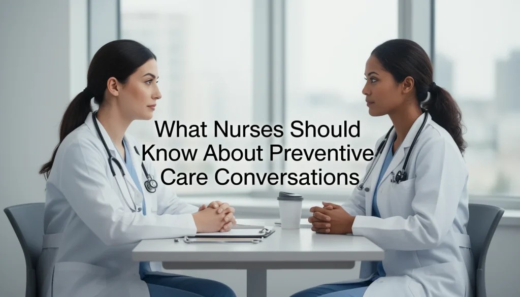 Essential Insights for Nurses on Conducting Preventive Care Conversations