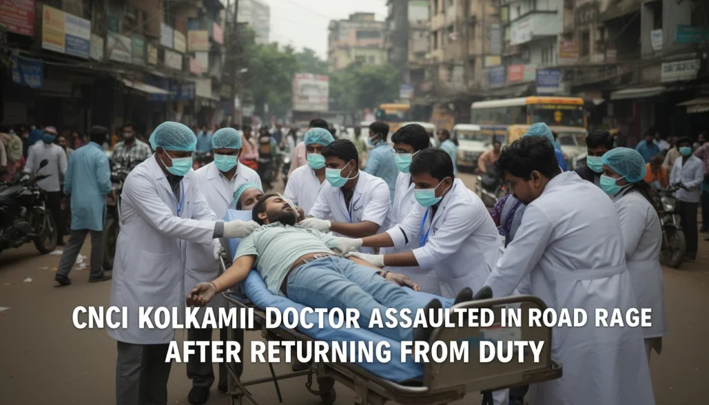 Kolkata Doctor from CNCI Attacked in Road Rage Incident After Night Shift