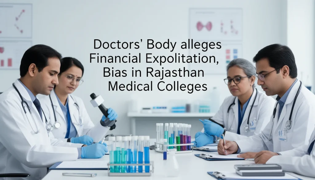 Financial Exploitation and Bias Allegations Surface in Rajasthan Medical Colleges, Say Doctors