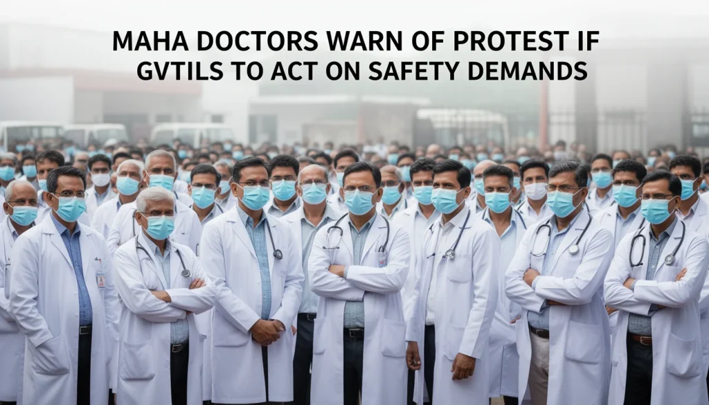 Maha Doctors Threaten Protest Over Unaddressed Safety Demands from Government