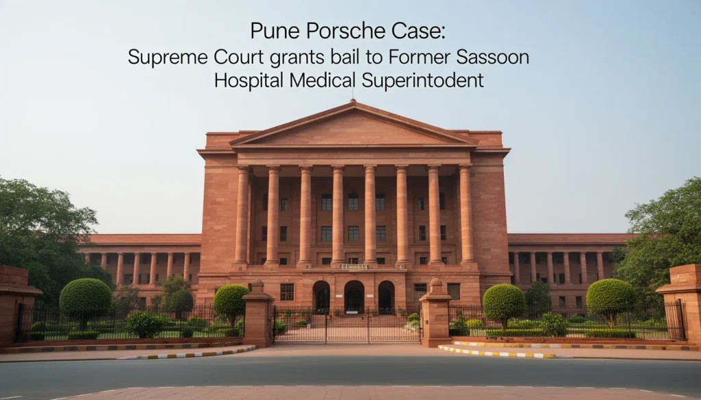 Supreme Court Grants Bail to Former Sassoon Hospital Chief in Pune Porsche Case